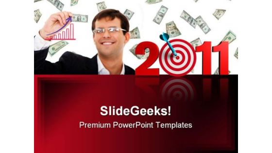 Target 2011 Business PowerPoint Backgrounds And Templates 1210
