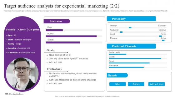Target Audience Analysis Centric Marketing To Enhance Brand Connections Guidelines Pdf