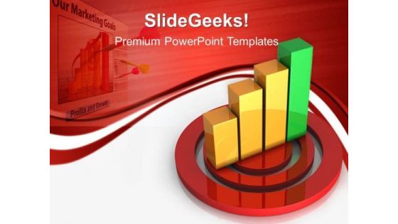 Target Bar Graph Business PowerPoint Templates And PowerPoint Themes 0512