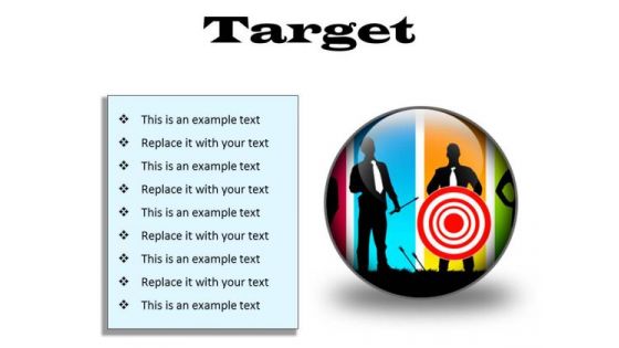 Target Business PowerPoint Presentation Slides C