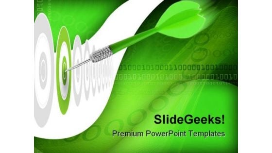 Target Business PowerPoint Template 0510 Target Business PowerPoint Template 0510