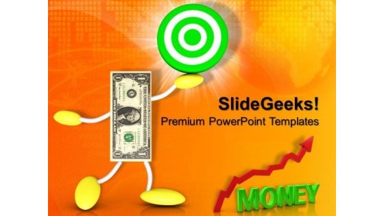 Target Dollar Competition PowerPoint Templates And PowerPoint Themes 1112