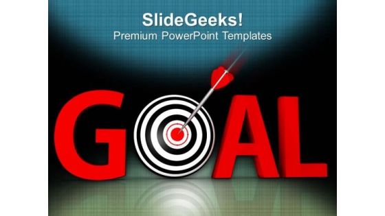 Target Goal For Successful Business PowerPoint Templates Ppt Backgrounds For Slides 0413