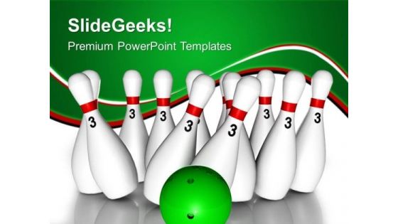 Target Pins Game PowerPoint Templates And PowerPoint Themes 0512