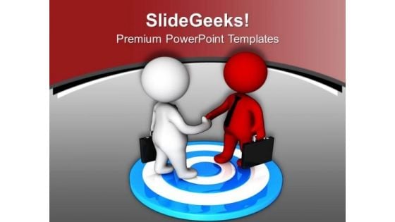 Target Review Meetings With Clients PowerPoint Templates Ppt Backgrounds For Slides 0613 Target Review Meetings With Clients PowerPoint Templates Ppt Backgrounds For Slides 0613