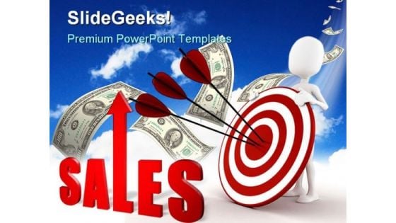 Target Sales Finance PowerPoint Templates And PowerPoint Backgrounds 0311