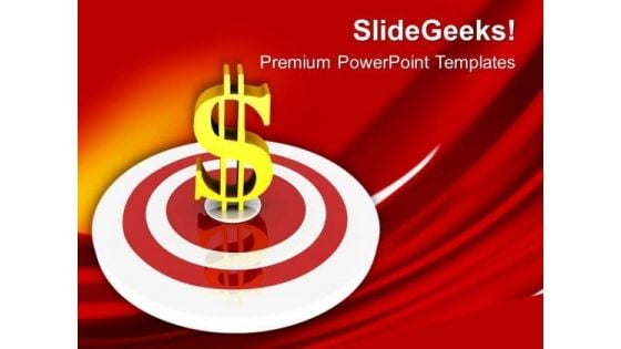 Target With Dollar Business Solution PowerPoint Templates Ppt Backgrounds For Slides 0213 Target With Dollar Business Solution PowerPoint Templates Ppt Backgrounds For Slides 0213