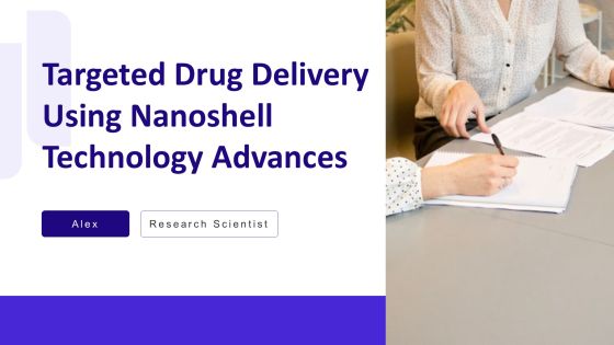 Targeted Drug Delivery Using Nanoshell Technology Advances PPT Example AT