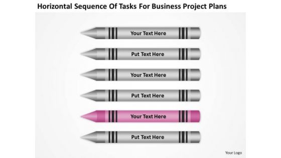 Tasks For Business Project Plans Ppt How To Create PowerPoint Templates