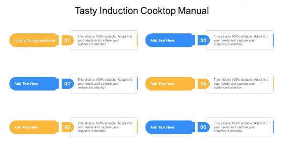 Tasty Induction Cooktop Manual In Powerpoint And Google Slides Cpb