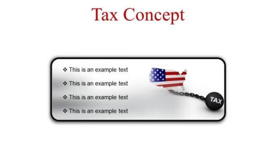 Tax Concept Finance PowerPoint Presentation Slides R