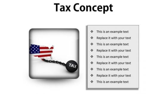 Tax Concept Finance PowerPoint Presentation Slides S