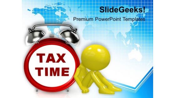 Tax Time Finance PowerPoint Templates And PowerPoint Themes 1112