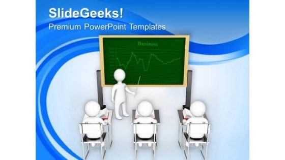 Teach The Business Techniques To Your Team PowerPoint Templates Ppt Backgrounds For Slides 0513