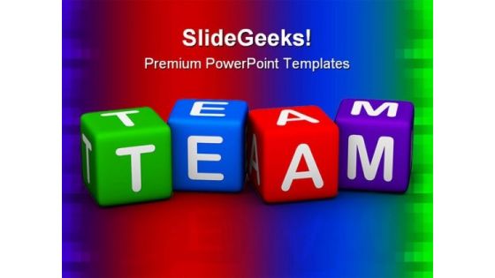 Team01 Business PowerPoint Templates And PowerPoint Backgrounds 0811