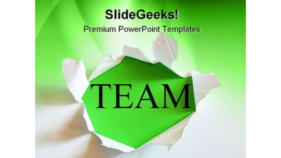 Team01 Business PowerPoint Themes And PowerPoint Slides 0511