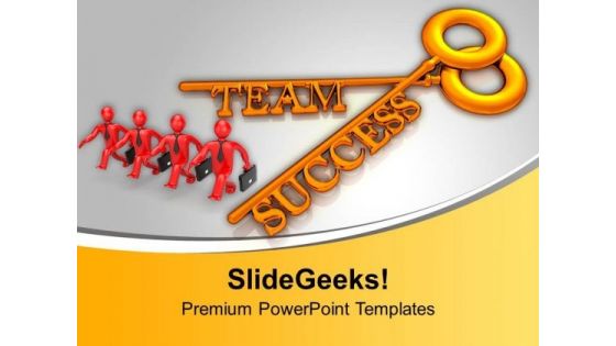 Team And Success Key Leadership PowerPoint Templates Ppt Backgrounds For Slides 0313