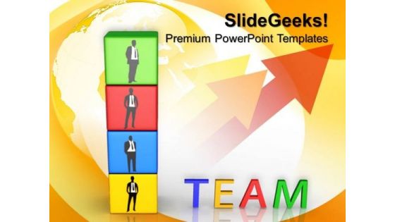 Team Blocks Success PowerPoint Templates And PowerPoint Themes 0612