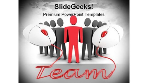 Team Business PowerPoint Backgrounds And Templates 1210
