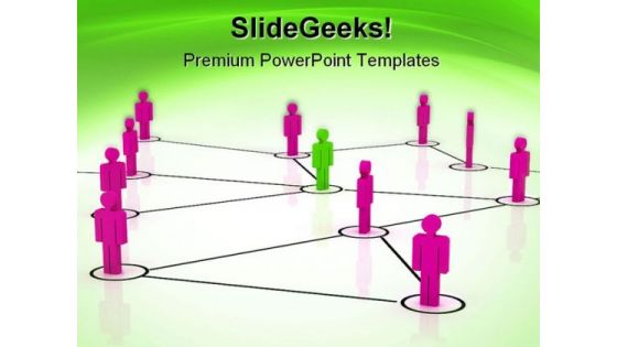 Team Business PowerPoint Templates And PowerPoint Backgrounds 0411