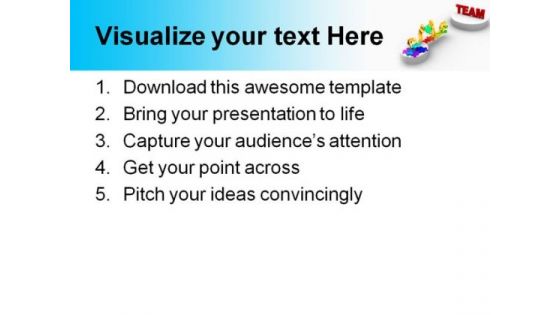 Team Communication PowerPoint Themes And PowerPoint Slides 0811