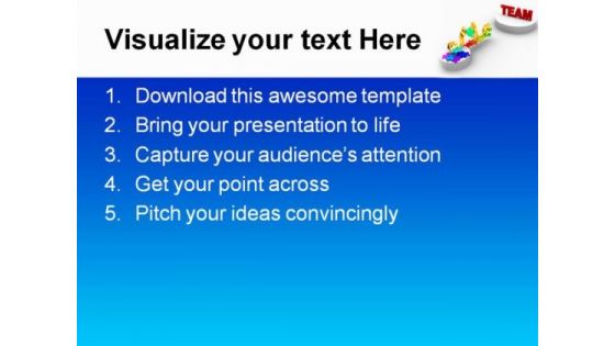 Team Communication PowerPoint Themes And PowerPoint Slides 0811