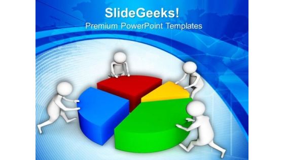 Team Completes The Task Marketing PowerPoint Templates Ppt Backgrounds For Slides 0713