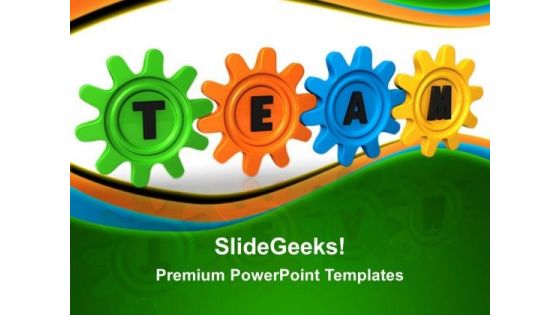 Team Connection Business PowerPoint Templates And PowerPoint Themes 0212