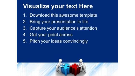 Team Effort Business PowerPoint Templates And PowerPoint Themes 1112