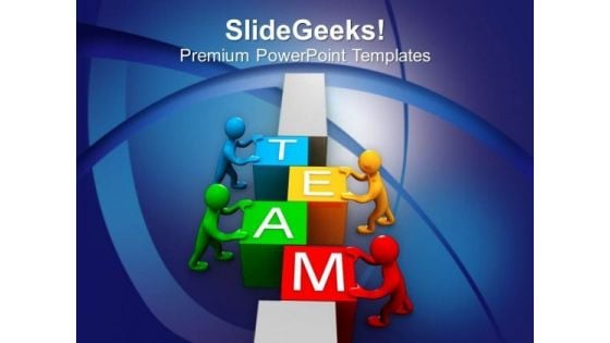 Team Efforts Can Give More Business PowerPoint Templates Ppt Backgrounds For Slides 0513