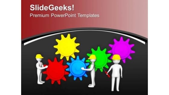 Team Efforts In Working Of Business Process PowerPoint Templates Ppt Backgrounds For Slides 0713 Team Efforts In Working Of Business Process PowerPoint Templates Ppt Backgrounds For Slides 0713