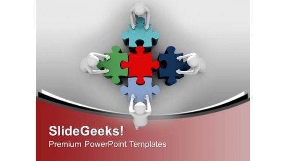 Team Efforts Teamwork PowerPoint Templates Ppt Background For Slides 1112