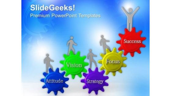 Team In Action For Success PowerPoint Templates Ppt Backgrounds For Slides 0713