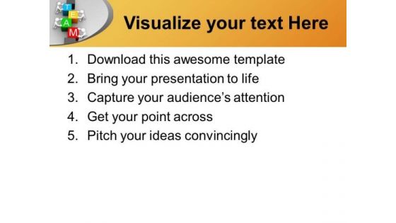 Team Is The Important Part Of Company PowerPoint Templates Ppt Backgrounds For Slides 0613