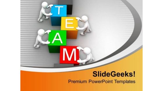 Team Is The Important Part Of Company PowerPoint Templates Ppt Backgrounds For Slides 0613