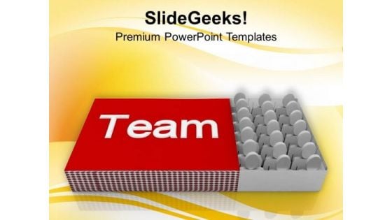 Team Is The Root Of Successs PowerPoint Templates Ppt Backgrounds For Slides 0513