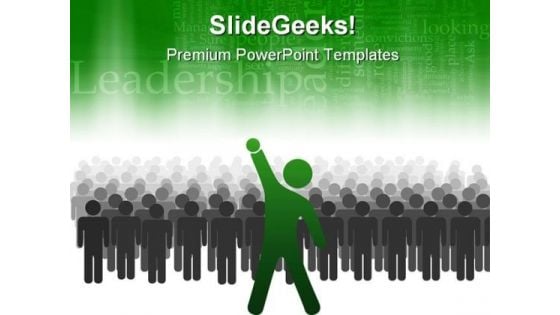 Team Leadership PowerPoint Template 0910 Team Leadership PowerPoint Template 0910