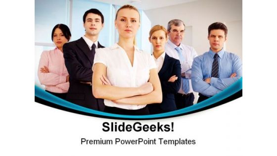 Team Leadership PowerPoint Templates And PowerPoint Backgrounds 0711