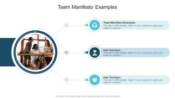 Team Manifesto Examples In Powerpoint And Google Slides Cpb