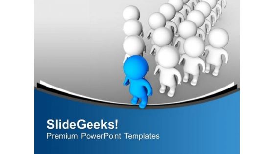 Team Members In Arrow Leadership PowerPoint Templates Ppt Backgrounds For Slides 0313 Team Members In Arrow Leadership PowerPoint Templates Ppt Backgrounds For Slides 0313