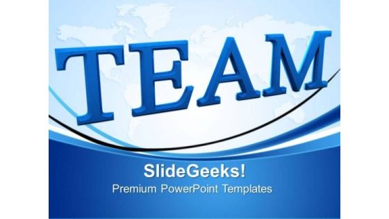 Team Metaphor PowerPoint Templates And PowerPoint Themes 0612