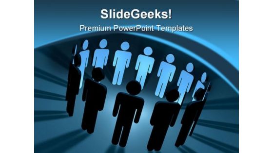 Team People Business PowerPoint Templates And PowerPoint Backgrounds 0411