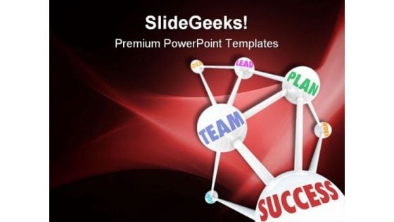 Team Plan Success Business PowerPoint Templates And PowerPoint Backgrounds 0811