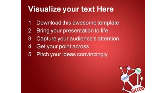 Team Plan Success Business PowerPoint Themes And PowerPoint Slides 0811