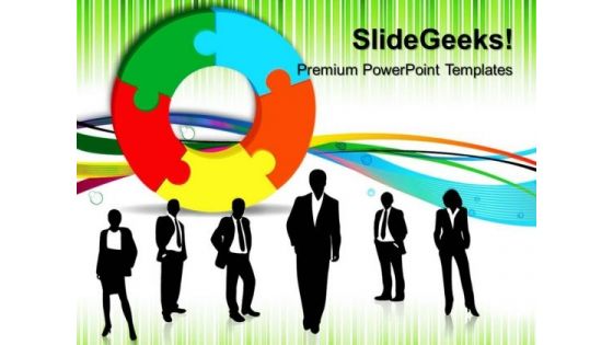 Team Puzzle Business PowerPoint Templates And PowerPoint Themes 0512 Team Puzzle Business PowerPoint Templates And PowerPoint Themes 0512