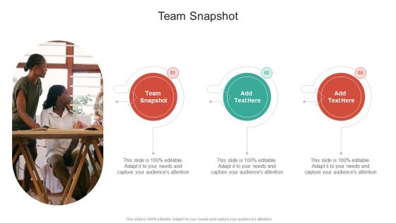 Team Snapshot In Powerpoint And Google Slides Cpb