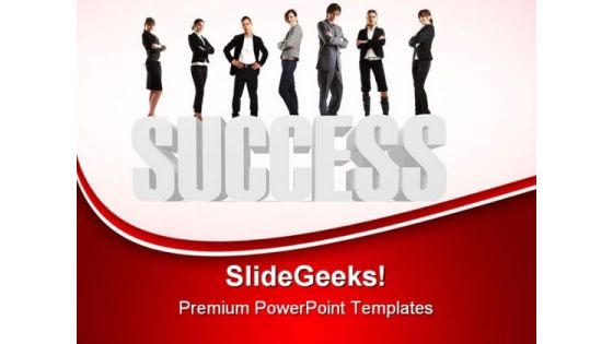 Team Success PowerPoint Templates And PowerPoint Backgrounds 0611