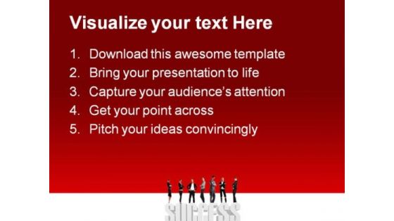 Team Success PowerPoint Themes And PowerPoint Slides 0611
