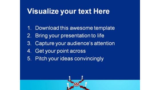 Team Target Business PowerPoint Themes And PowerPoint Slides 0811