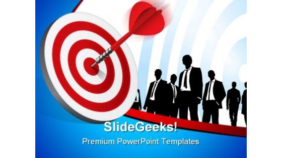 Team Target Success PowerPoint Templates And PowerPoint Backgrounds 1211